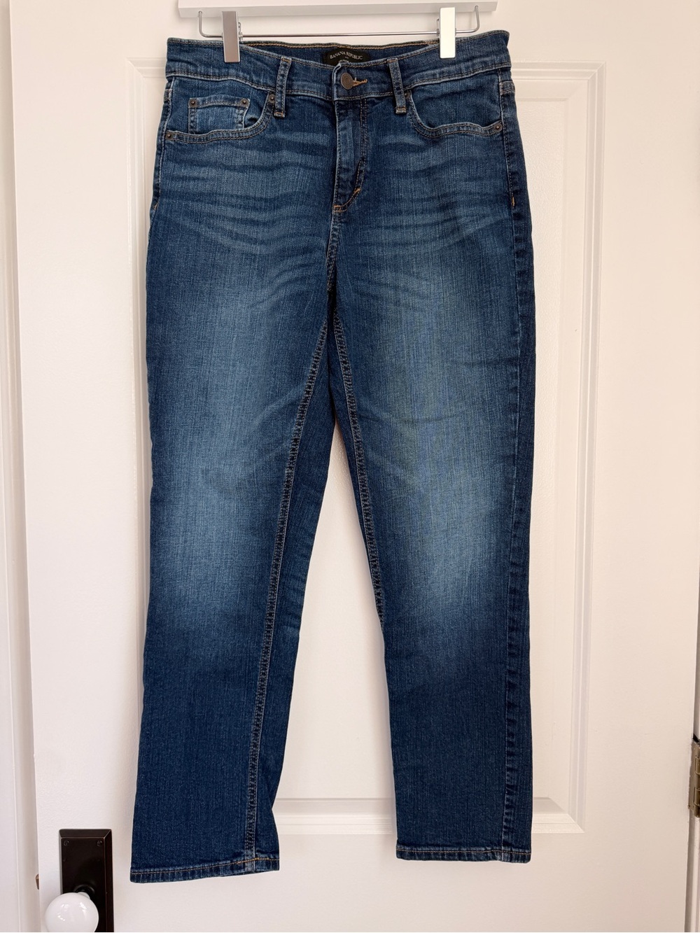 Banana Republic Medium Blue Straight Leg Jeans